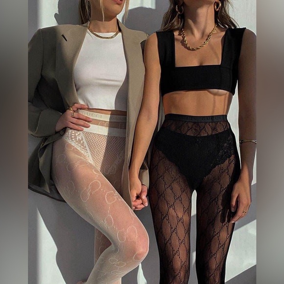 Gucci Interlocking GG Tights - Picture 1 of 10
